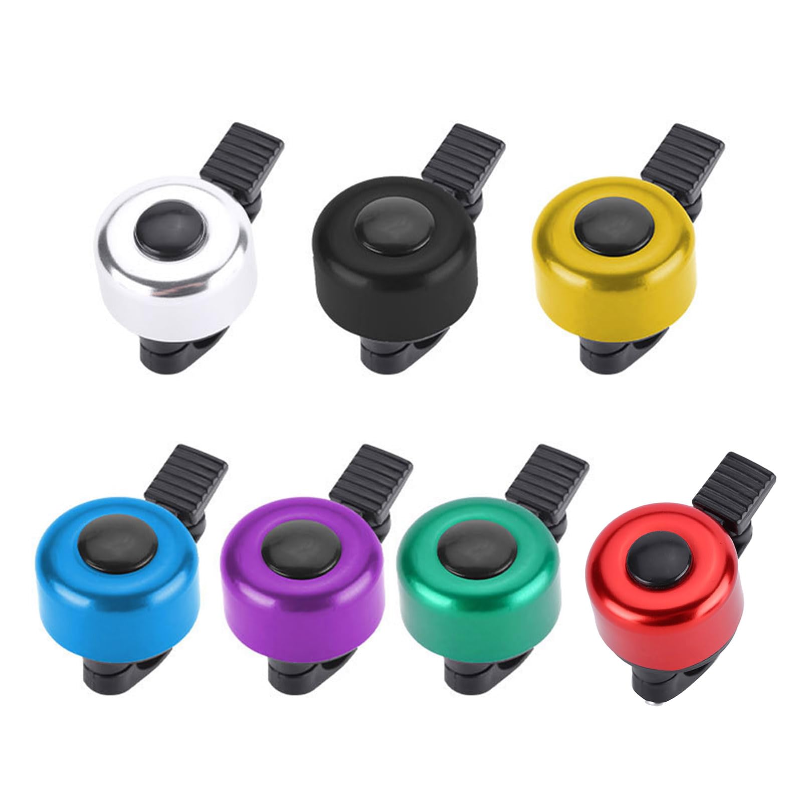 WOEIFGV Aluminum Alloy Bicycles Bells Bike Handlebar Horn Loud Crisps Clear Sound Bike Bells for Adults Kids Easy Install
